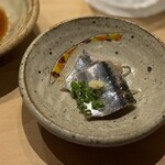 すしやのたい悟 - さんま刺し、頂きました。