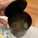 天婦羅 みやしろ - お味噌汁