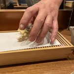 天婦羅 みやしろ - いただきます