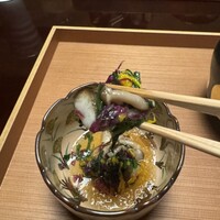 御料理 一燈 - 三国港のカマス、箸上げ