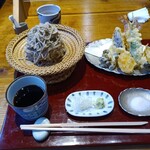 蕎麦 たかま - 天ざるそば