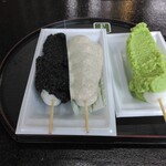 横丁とうふ店 最上川千本だんご - 