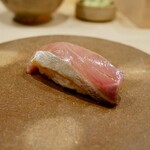 鮨 十兵衛 - 縞鯵 握り