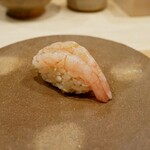 鮨 十兵衛 - 甘海老 握り