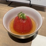 圍ヰ - 安来熟成トマトのお浸し