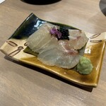 圍ヰ - 真鯛昆布〆