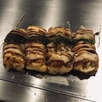 鉄板料理 らくだ - らくだ焼き　食べやすいサイズのフワフワで軽いお好み焼き