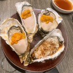 大衆天ぷらtoかすそば風土.はなれ - 牡蠣