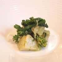 エルルカン・ビス - 燻製帆立の春菜和え