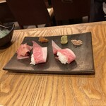 藁焼き鰹たたき 明神丸 - 