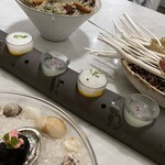 Maison DIA Mizuguchi - お口取り - 南瓜､冬瓜のスープ