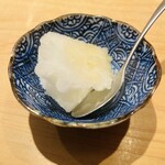 鮨 一二郎 - 甘太(梨)のシャーベット