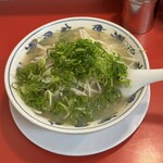 ラーメン 福 - ラーメン（もやし少なめネギ多め）