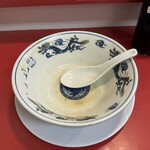 ラーメン 福 - 完食で〜す！美味しかった♡ \(*ˊᗜˋ*)/ 