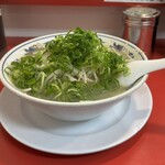 ラーメン 福 - ラーメン（横から見たらこんな感じ♪）