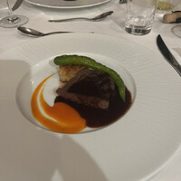 THE KOBECRUISE コンチェルト - 牛フィレ肉のソテー　パプリカのマーマレード添え　芳醇な赤ワインソース添え