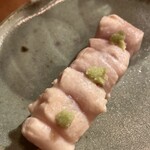 とり安 - ④鶏わさ