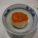 新ばし 星野 - 【渡り蟹の飯蒸し】◎2014/4