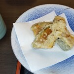 瀬戸内味覚処 芸州 本店 - かぼちゃ天ぷら