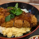 かつそばや 松幸 - とろたまあげカツ丼