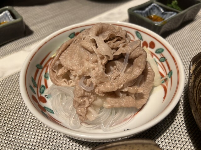 Sukiyaki Hokusai - Akasaka Mitsuke/Sukiyaki (Japanese sweet soy