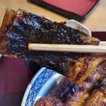 濱松地焼 鰻 まさ - 炭火でパリッとした皮！