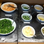 しゃぶ葉 - やくみもたくさんあります！