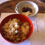 庭園の宿 石亭 - 「穴子釜炊きご飯」
