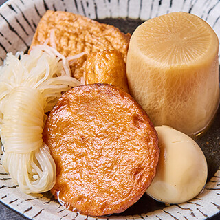 しっかり出汁が自慢。関西風おでんの魅力！