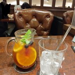 サロン卵と私 - フルーツティー