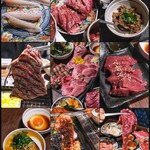 焼肉食べ放題 カルビとタン - 