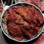 焼肉食べ放題 カルビとタン - 