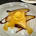 神楽坂 フレンチレストラン ラリアンス - クレープシュゼット +1100円
      2024年10月24日