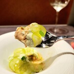 Restaurant DESTINA - マスカットとフォアグラのクリームブリュレ