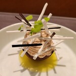 Restaurant DESTINA - 凝った盛り付けのデザート