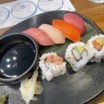 DASSAI BLUE SAKE BREWERY - 寿司も美味しい