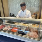 DASSAI BLUE SAKE BREWERY - 専属の寿司職人