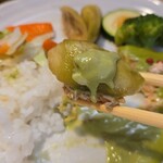 キッチン ブルー グローブ - こってりなソース