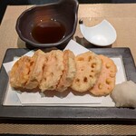 浜ふく - 岩国レンコン天 900円　(2024.10)