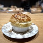 268755803 - パイ包みスープ・・これを頂きたくて何度も伺っています。(´∀｀*) この日は「舞茸のスープ」