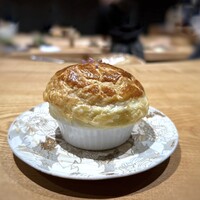 メルモーゾ ダ ドロカワ - パイ包みスープ・・これを頂きたくて何度も伺っています。(´∀｀*) この日は「舞茸のスープ」