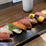 寿し肴和志 - ◉ 上寿司　3,400円
      　☘️ とてもコスパ良いと思います！
      　　15貫でこのネタは素晴らしい✨