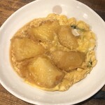 とり胸の天とじ