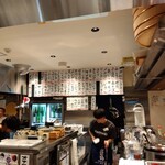 野毛 かど平 - 店内とメニュー