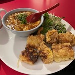 南海飯店 - 麻婆豆腐小サイズ＋春巻