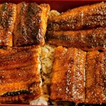 炭焼うなぎ あおいや - うな重（ご飯大盛）