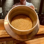 鶏匠 催 - 比内地鶏の出汁で炊いた生姜御飯