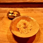 鶏匠 催 - 自家製お漬物と一緒に