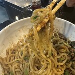 まるぶし　とんや - 【2024.10.24(木)】台湾まぜそば（大盛・300g）1,200円→1,050円の麺