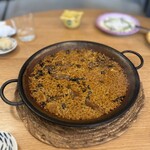 anchoa - キノコのパエリア